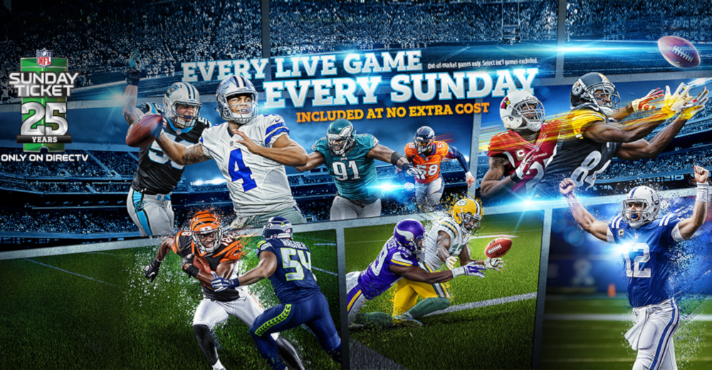 NFL Sunday Ticket Will Be Available to Fans Without a Satellite