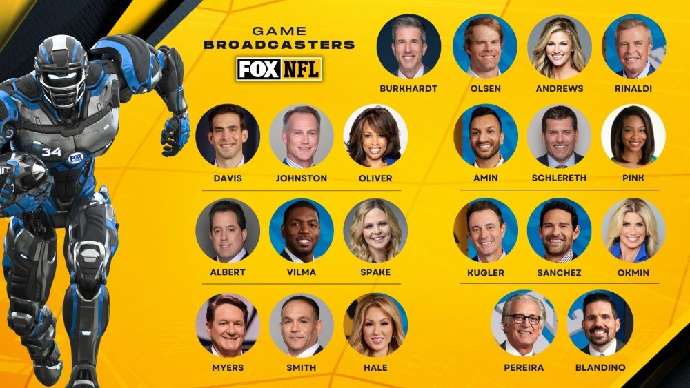 Fox officially announces broadcaster lineup for 2022 NFL season