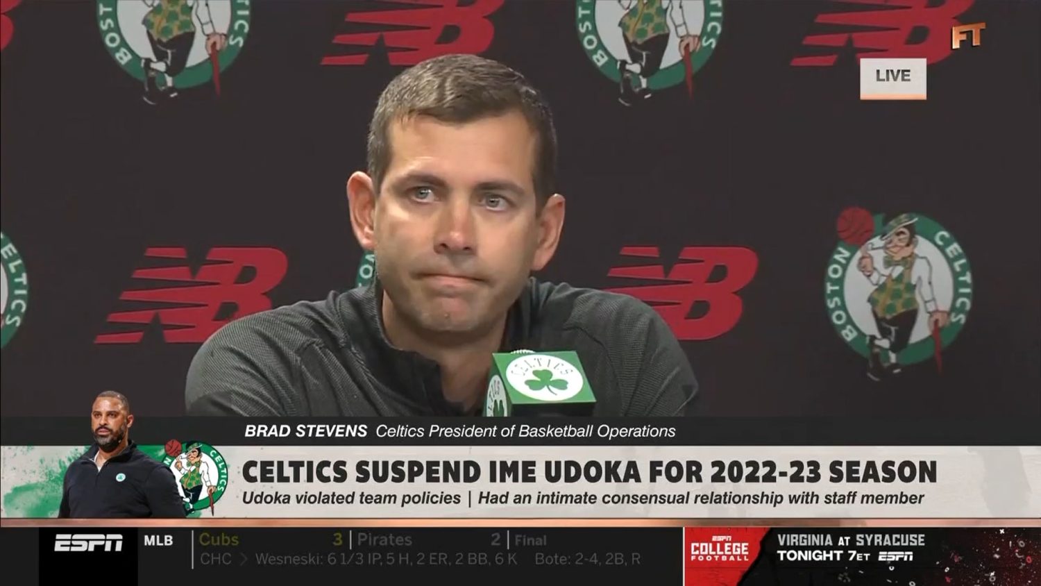Celtics’ Brad Stevens gets emotional over ‘bullsh*t’ Twitter speculation on women in the organization